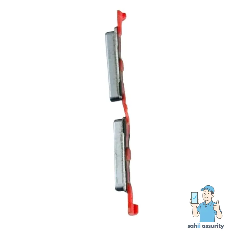 Volume Side Button Outer for Oppo F17 Pro White